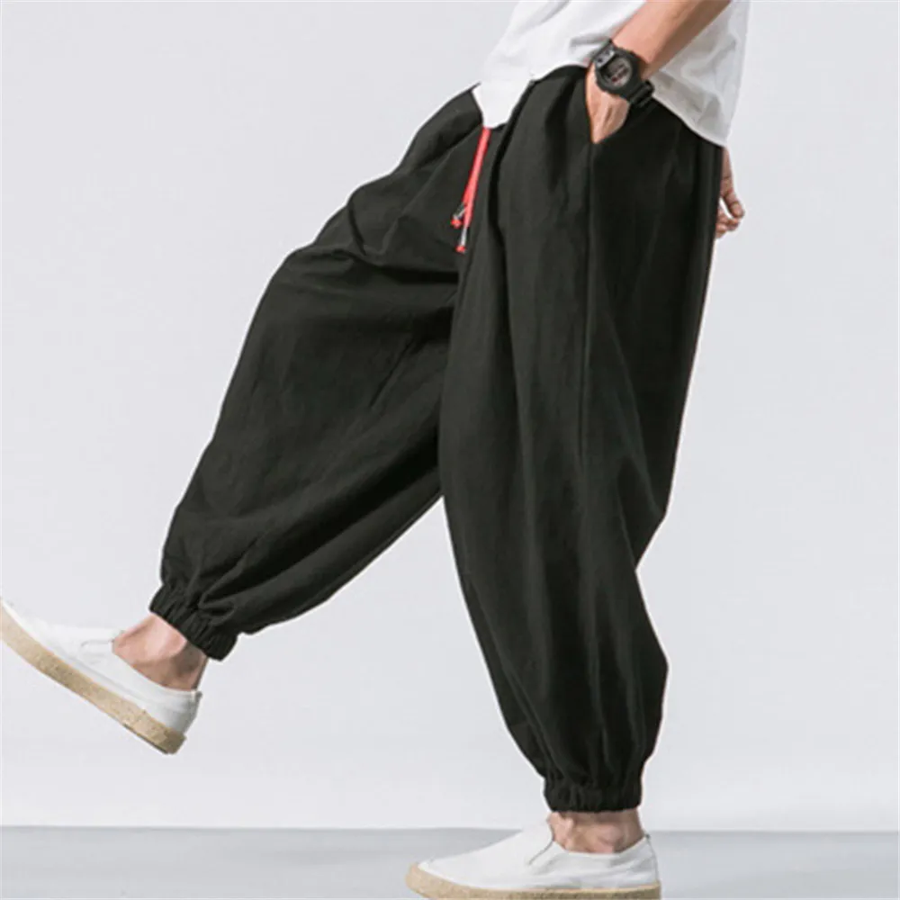 Oversize Men Loose Harem Pants