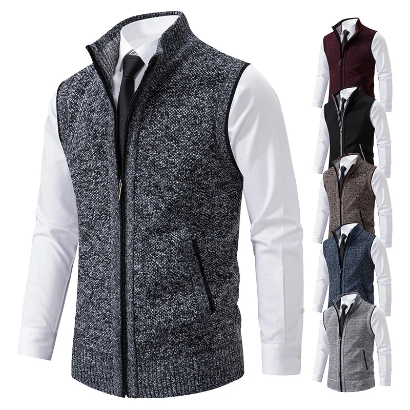 Autumn Winter Men Vest Jacket