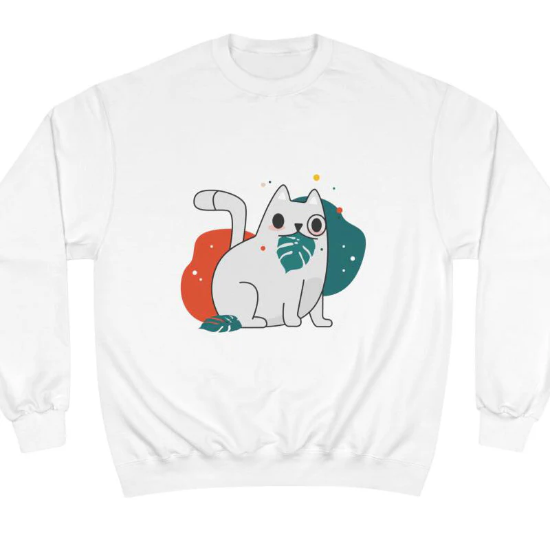 European And American Cartoon Printed Champion Sweatshirt