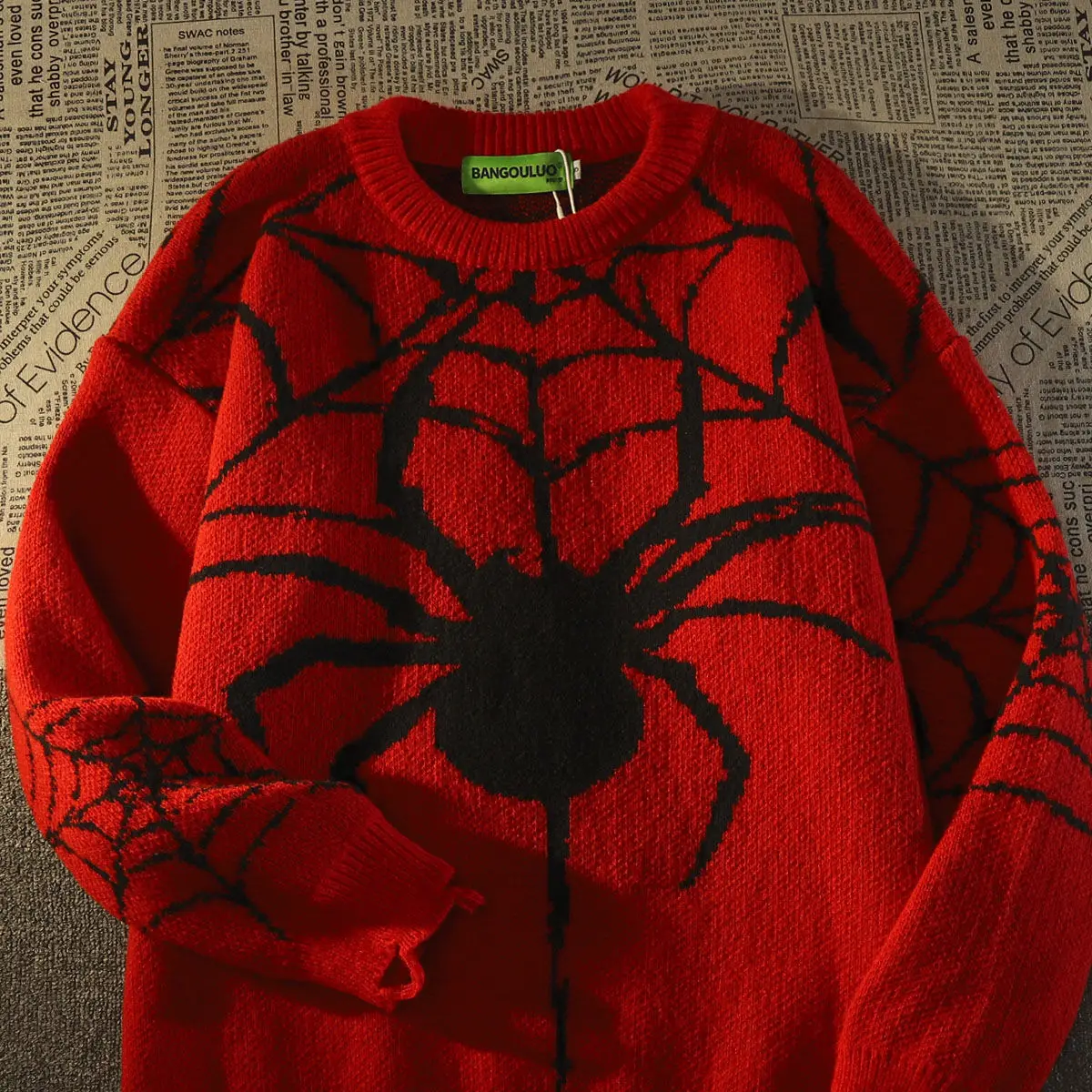 Vintage  Spider Hole Sweater