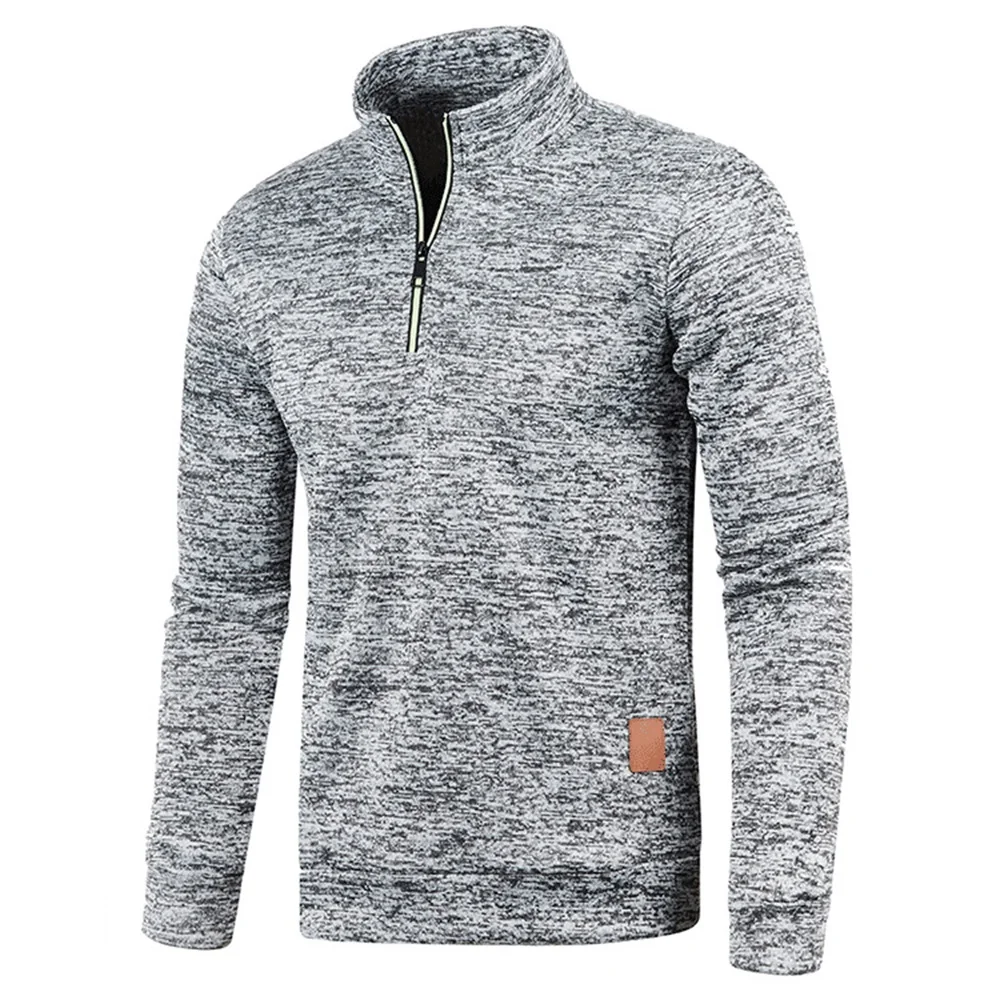 Men Sweatshirts Zipper Pullover