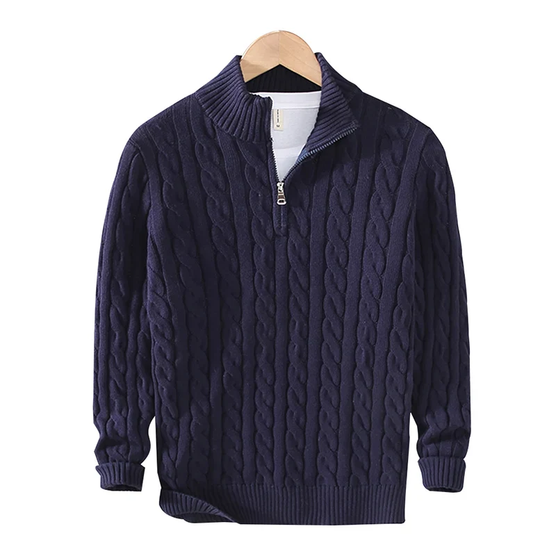 Men's High Quality Autumn Cable Knit Christmas Sweater