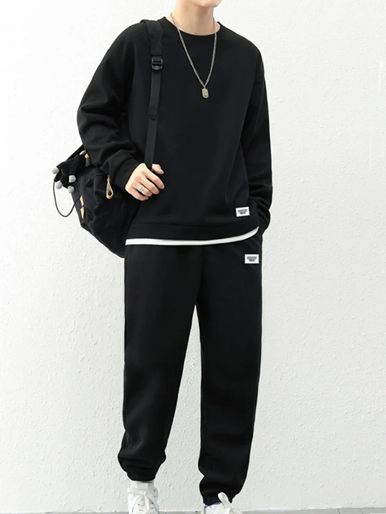 Men's Waffle Sets Casual T-Shirt And Shorts Set