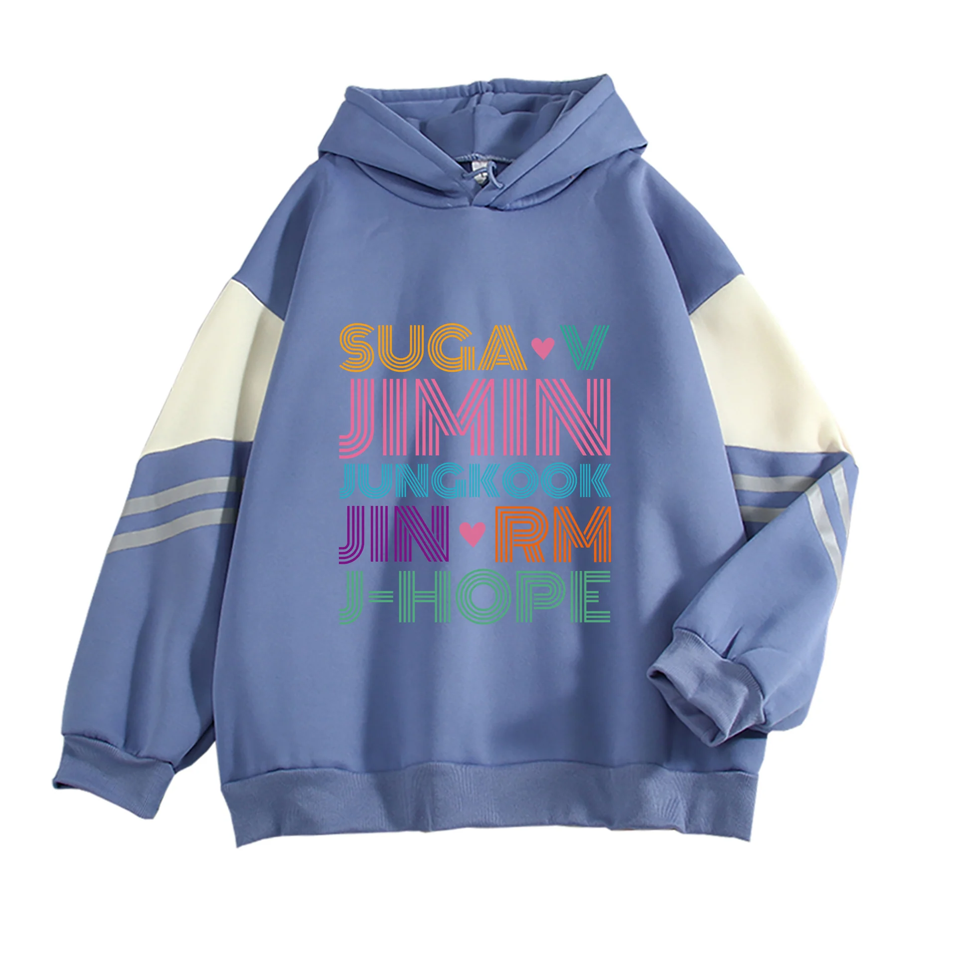 Men's And Women's Fashionable Loose All-match Letter Pullover Tops