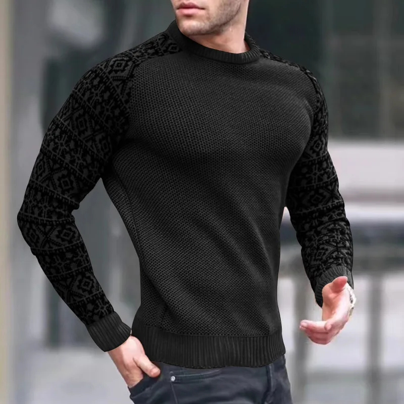 Cable Knitted Sweater for men