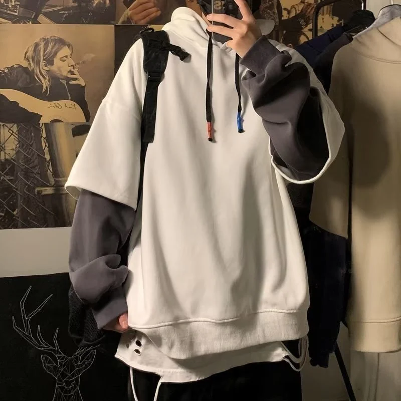 Fashion Velvet Padded Two-piece Sports Hoodie