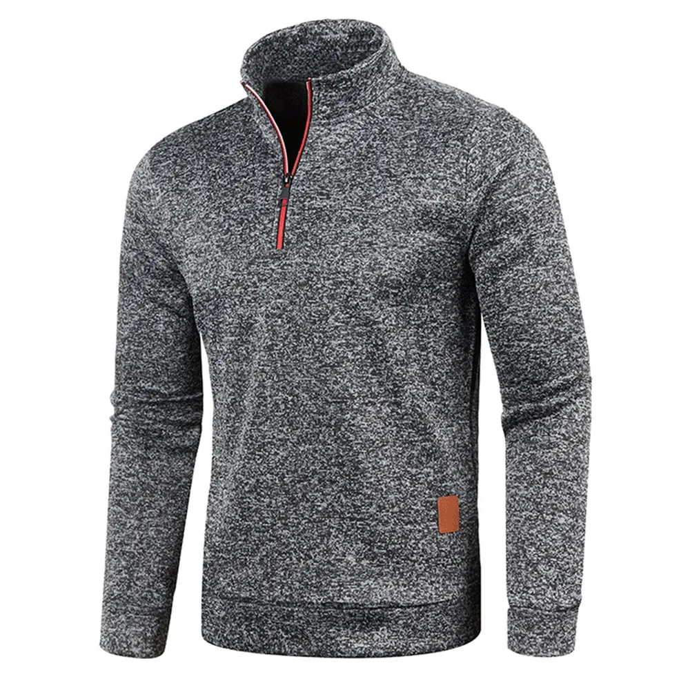 Men Sweatshirts Zipper Pullover