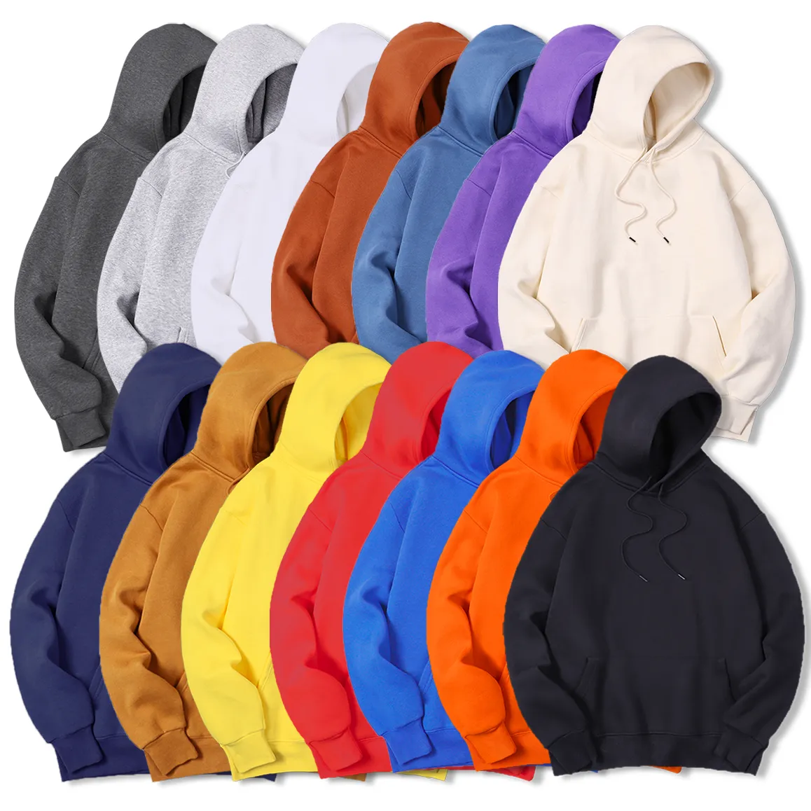 unisex loose fit hoodie