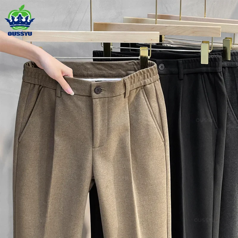 Straight Korean Formal Trousers Male 27-38