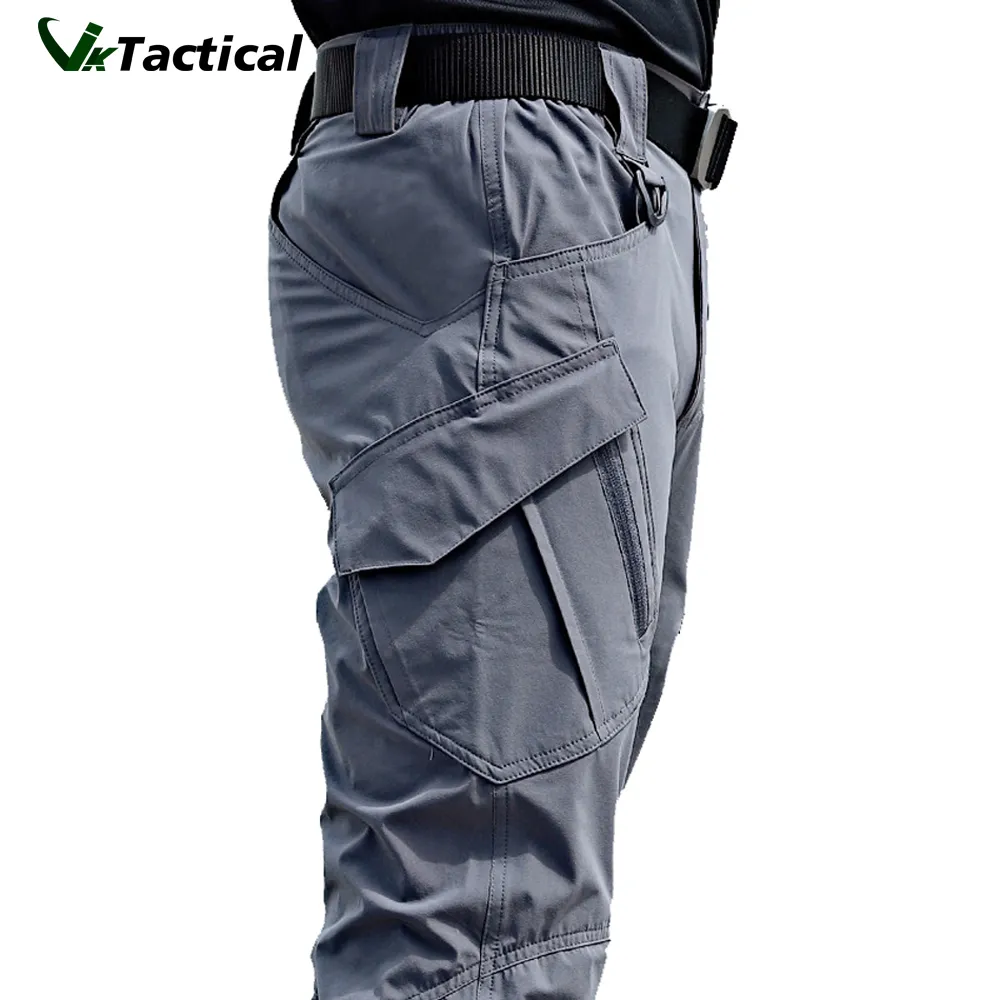 Mens Tactical Pants Multiple Pocket