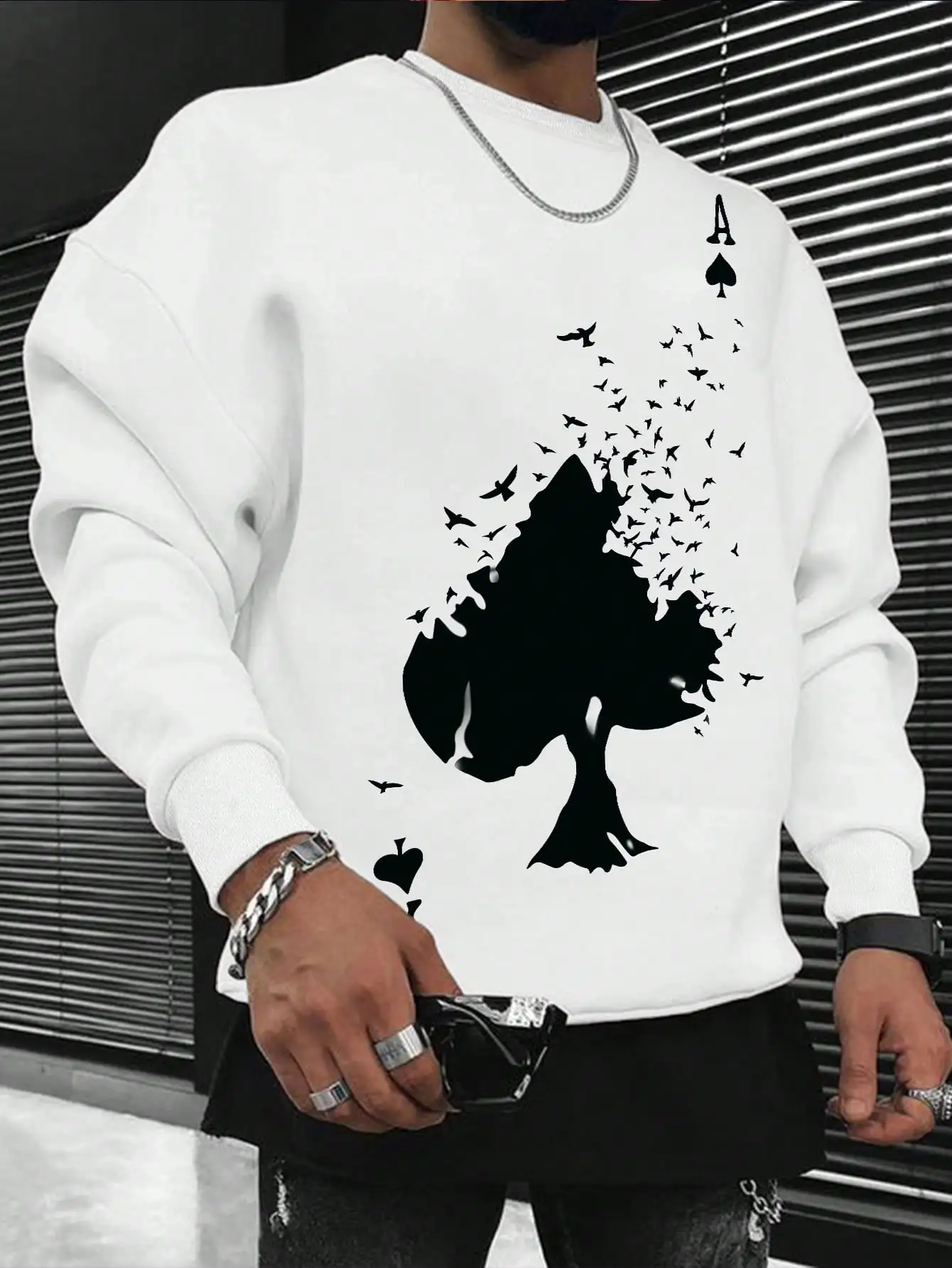 comfortable Creative Male Sweatshirts